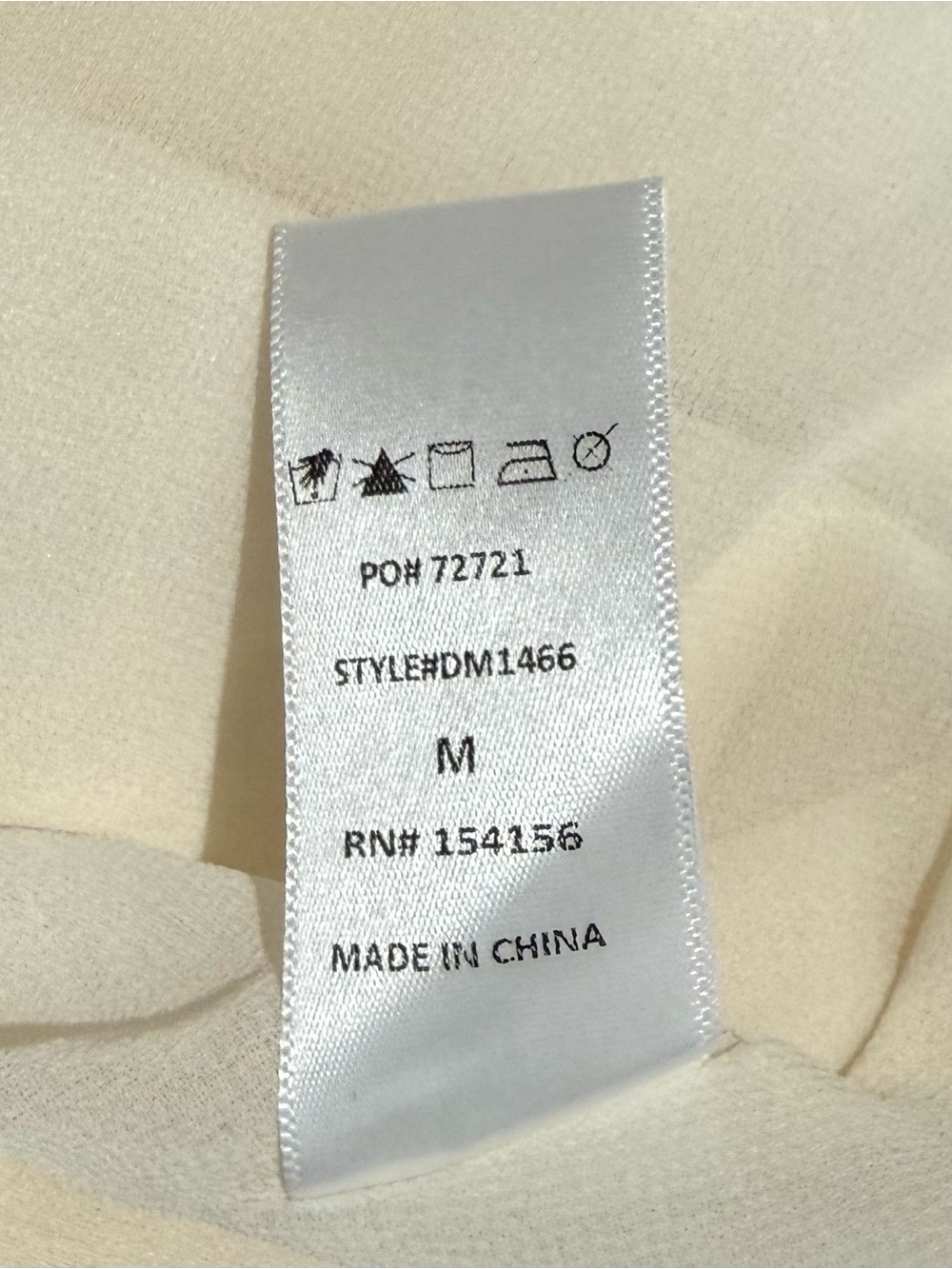 All Row NWT Cream Square-Neck Puff Sleeve Maxi Dress Boho Cottagecore Medium - Picture 15 of 15